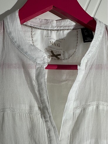 Mango beyaz gömlek - Görsel 7