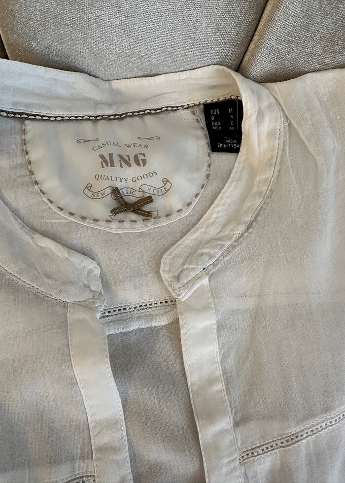 Mango beyaz gömlek - Görsel 2