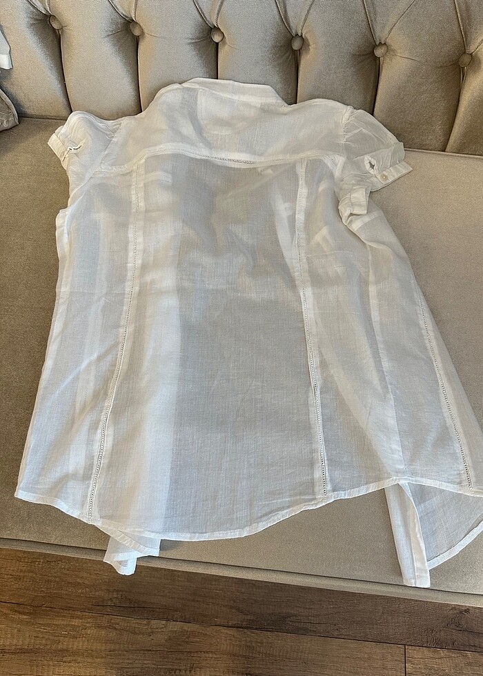 Mango beyaz gömlek - Görsel 4