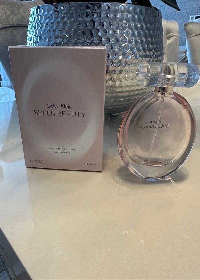 Calvin klein sheer beauty boş parfüm şişesi - Görsel 2
