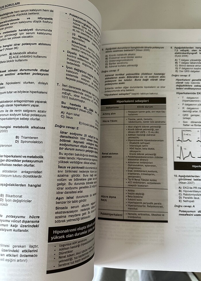 Klinisyen TUS soruları Dahiliye - Görsel 4