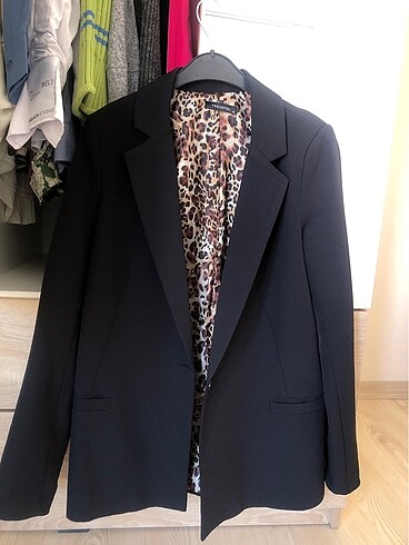 36 Beden siyah Renk Blazer ceket