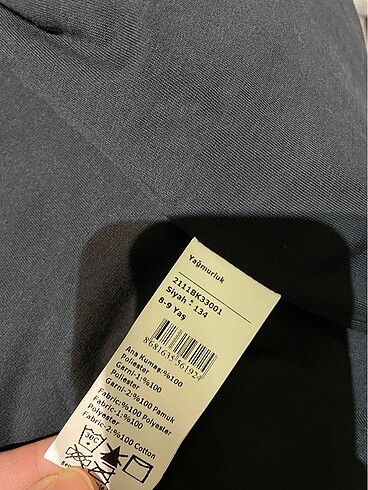 Panço marka erkek çocuk yağmurluk 8-9 yaş - Görsel 6