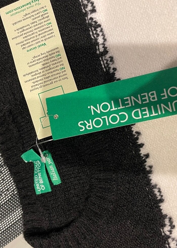 U.C Benetton Unisex çocuk kazak - Görsel 4