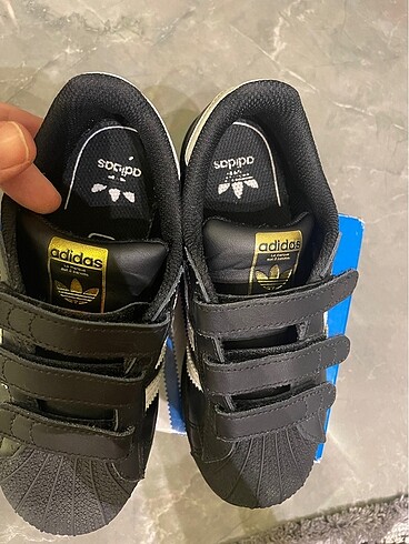 Orjinal Adidas Süperstar unisex çocuk - Görsel 5