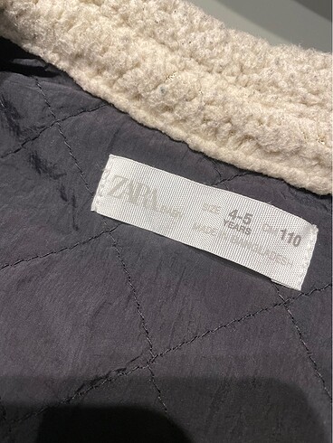 Zara kids kapitoneli mevsimlik ceket - Görsel 4