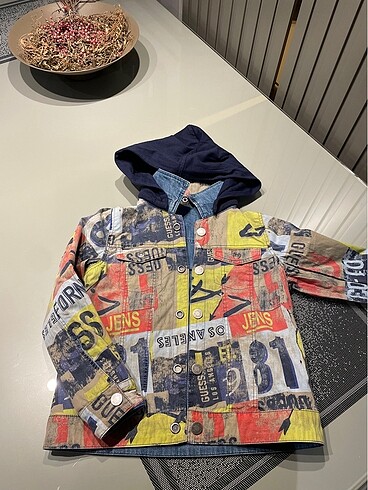 Guess Kids çocuk kot ceket