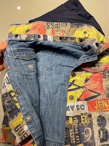 Guess Guess Kids çocuk kot ceket