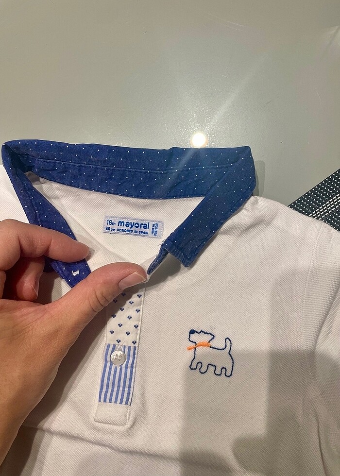Mayoral erkek çocuk polo yaka tshirt - Görsel 4