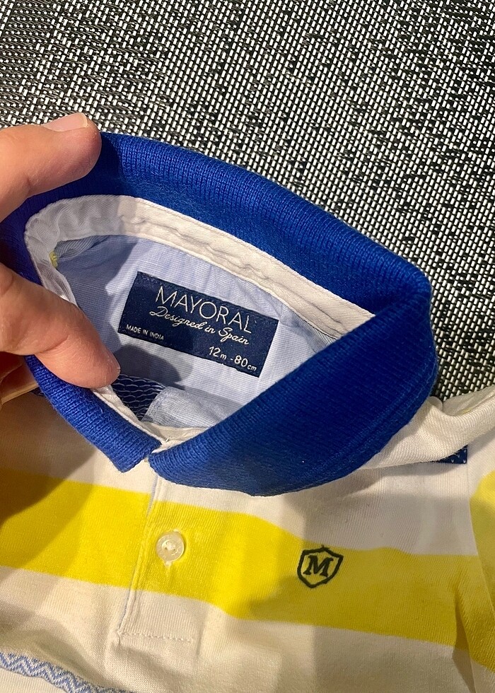 Mayoral erkek çocuk polo yaka tshirt - Görsel 5