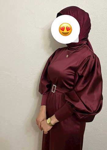 Balon kol elbise