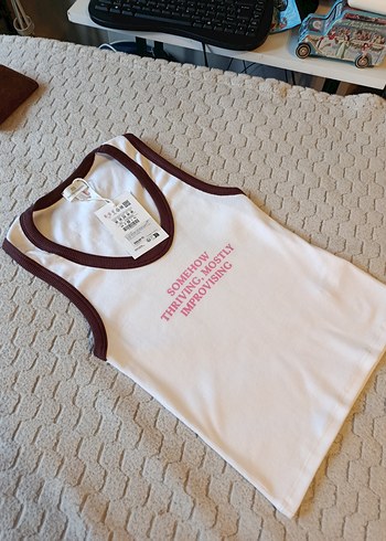 Pull&bear beyaz tshirt - Görsel 4