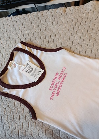 Pull&bear beyaz tshirt - Görsel 3