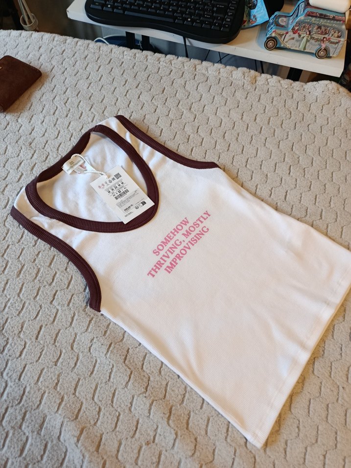 Pull&bear beyaz tshirt - Görsel 4