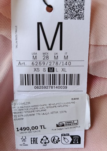 Stradivarius pembe Fırfırlı Mini Elbise - Görsel 2