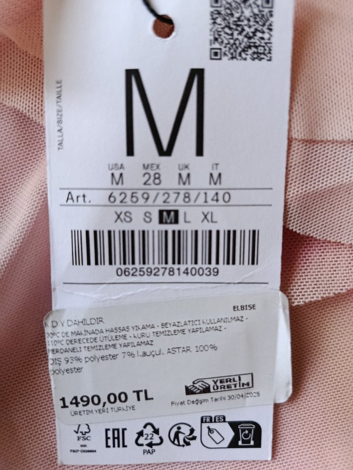 Stradivarius pembe Fırfırlı Mini Elbise - Görsel 2