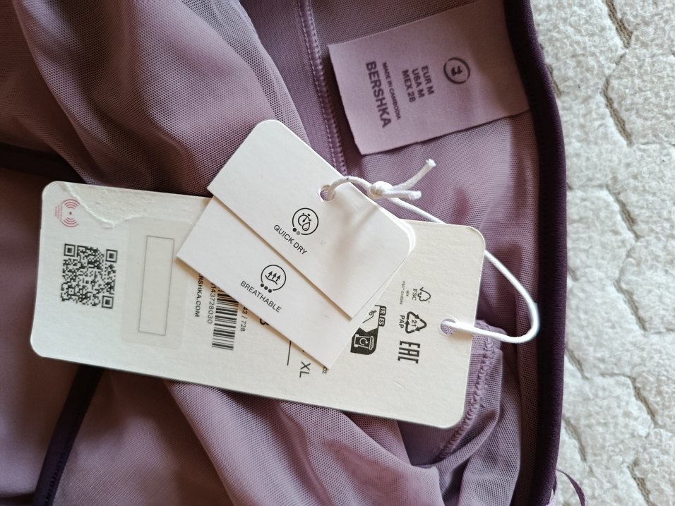 Bershka lila body - Görsel 5