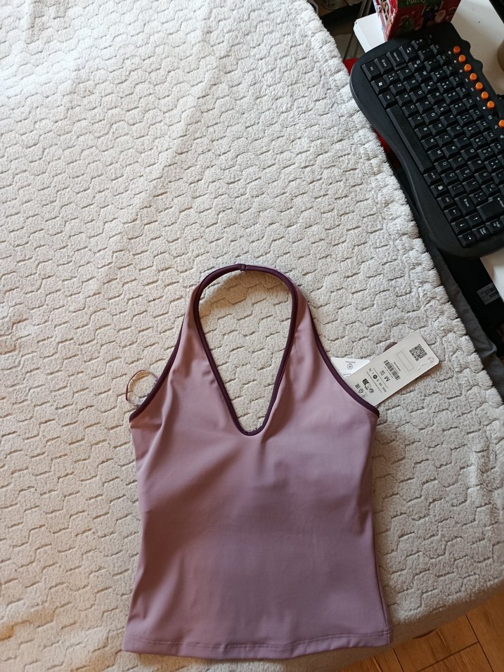 Bershka lila body - Görsel 2