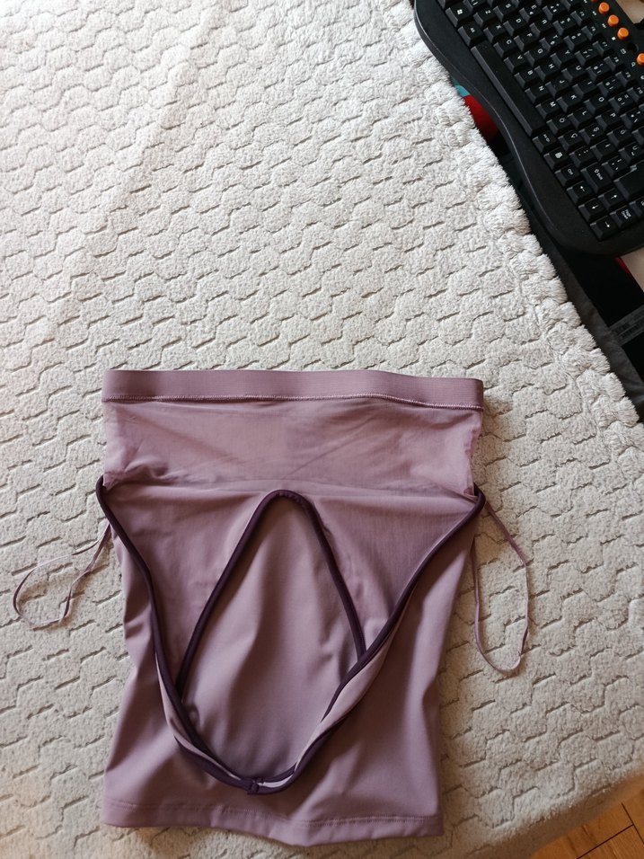 Bershka lila body - Görsel 4