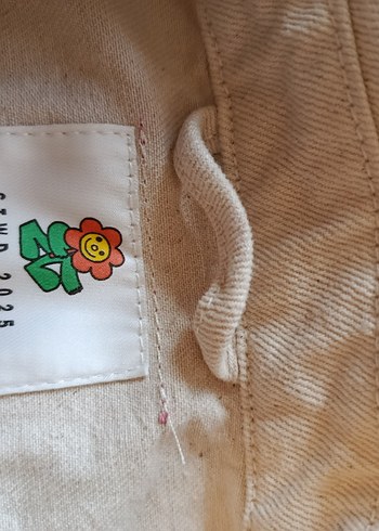 Pull&bear pembe kot ceket - Görsel 2