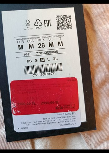 Pull&bear pembe kot ceket - Görsel 5