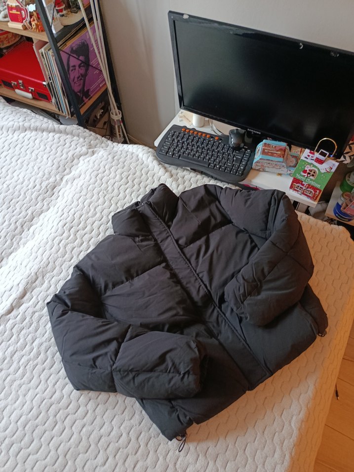 Pull&bear siyah mont - Görsel 4