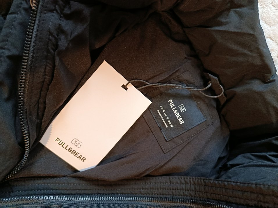 Pull&bear siyah mont - Görsel 5