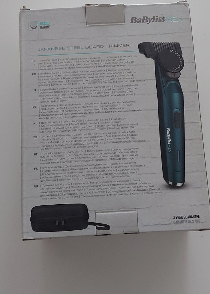 Babyliss sakal saç makinesi - Görsel 5