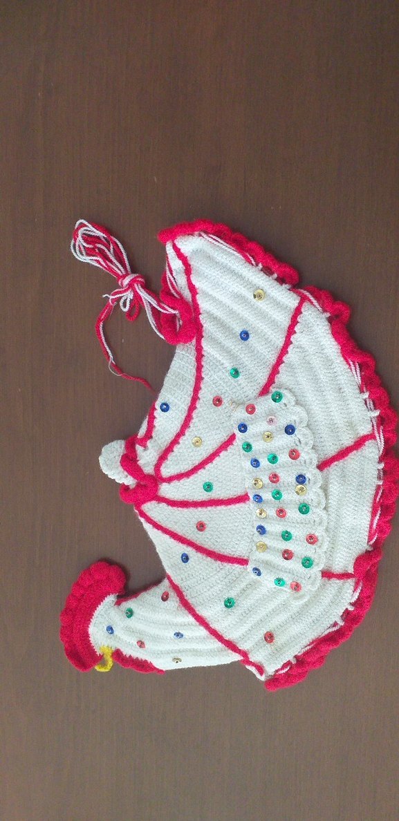 Vintage tavuklu tutacak - Görsel 2