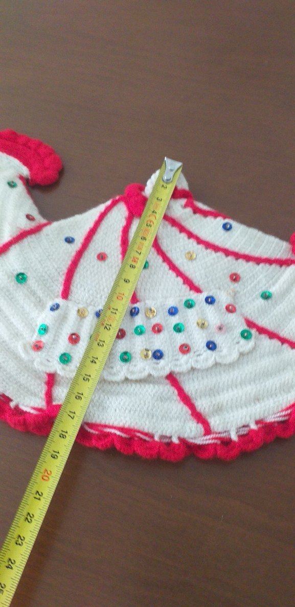 Vintage tavuklu tutacak - Görsel 4