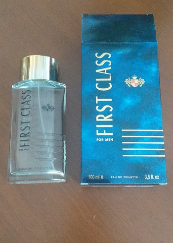 First Class Boş Parfüm Şişesi ve Kutusu