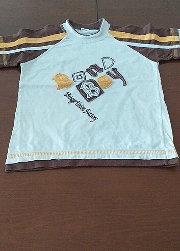 24-36 Ay Beden çeşitli Renk 4 Kısa kollu tshirt