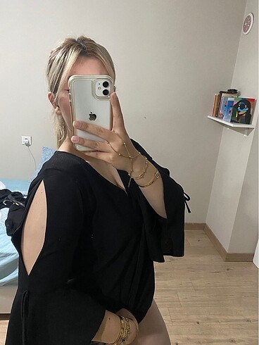 l Beden Bluz volan kol