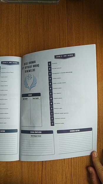 Beden Bilgi Sarmal Yayınları Ayt Biyoloji Branş Denemeleri