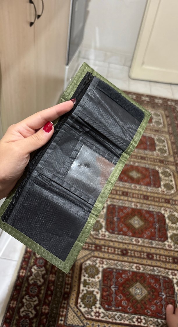 Kamuflaj Desenli Fermuarlı Cüzdan - Görsel 3