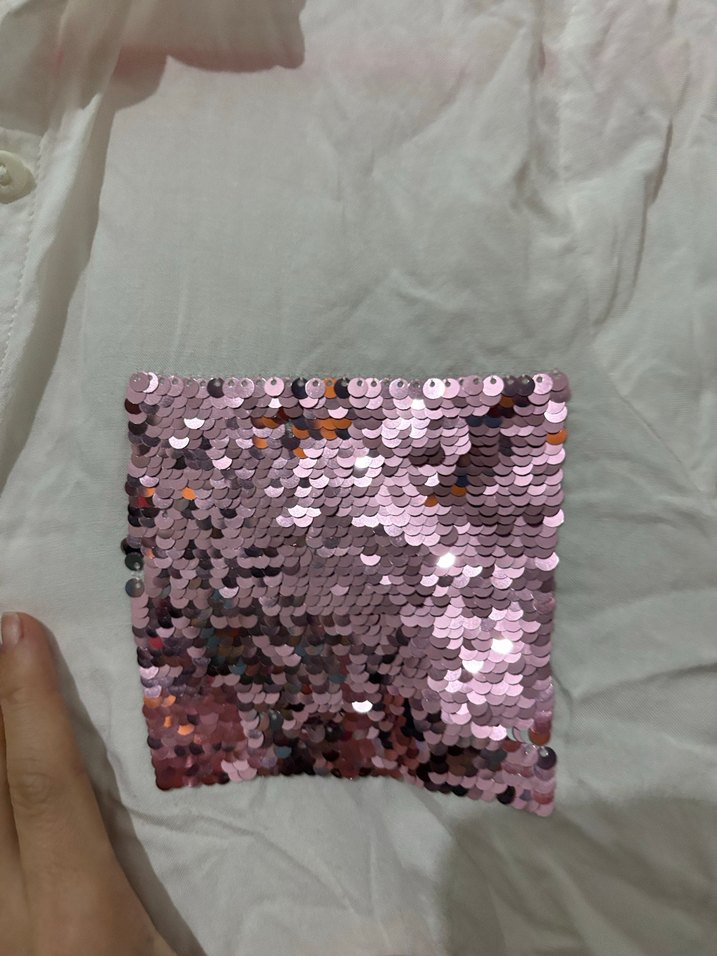 Düğmeli Pembe Kolsuz Midi Tunik - Görsel 3