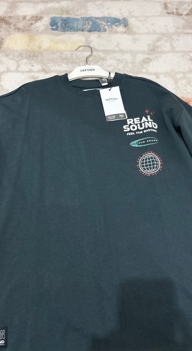 Düğmeli Siyah Erkek Sweatshirt - Görsel 2