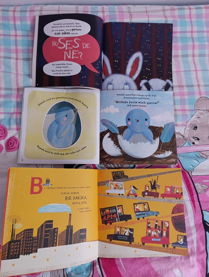 Çocuklar İçin 5 Renkli Kitap Seti - Görsel 2