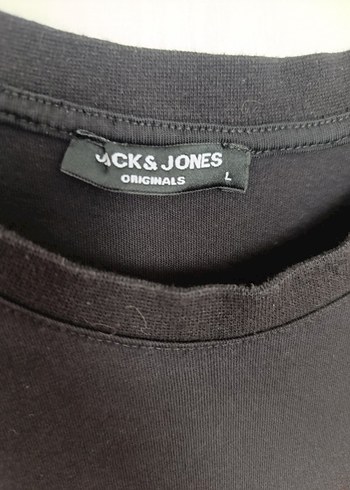 Jack & Jones Siyah Baskılı Erkek Tişört - Görsel 2