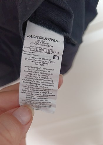 Jack & Jones Siyah Baskılı Erkek Tişört - Görsel 3