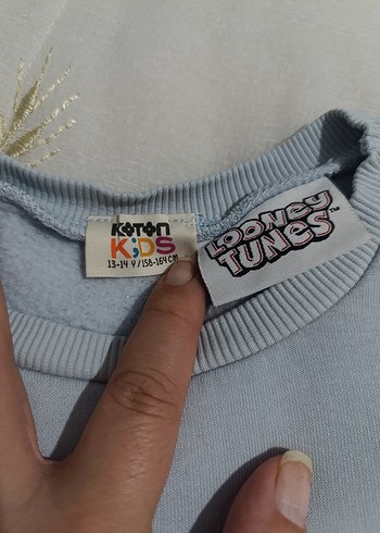 Koton kız çocuk sweatshirt - Görsel 2