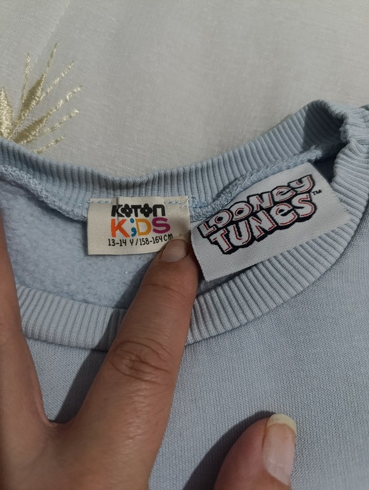 Koton kız çocuk sweatshirt - Görsel 2