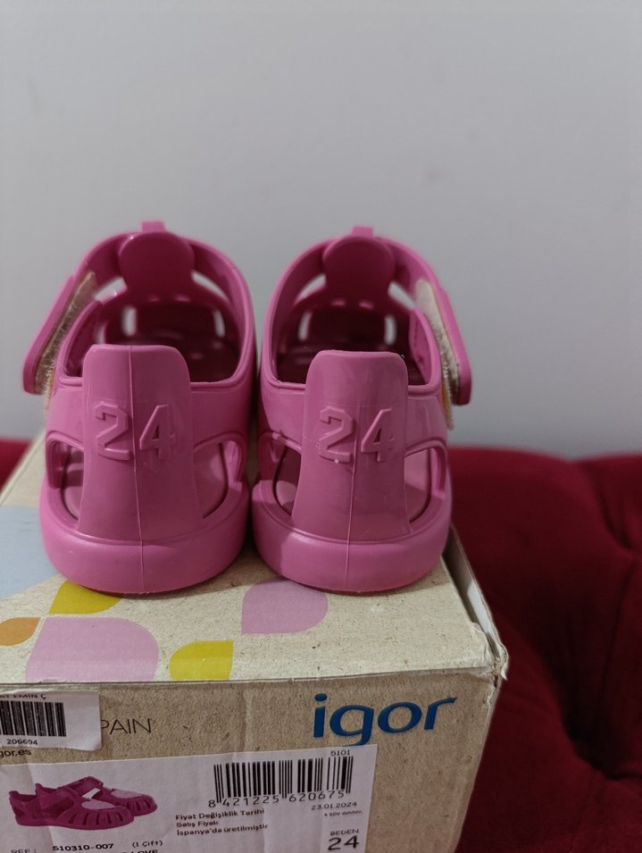igor kız çocuk sandalet - Görsel 3