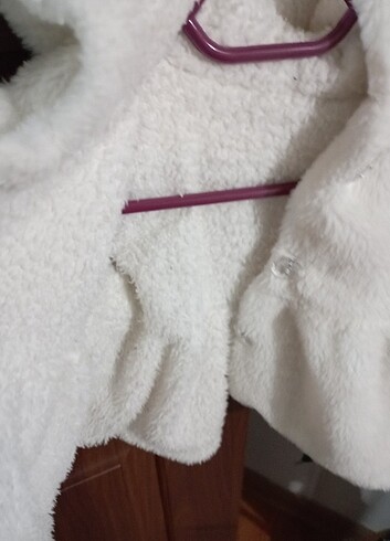 Bebek peluş mont - Görsel 3