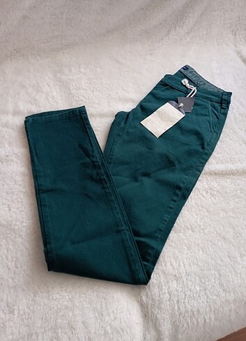 32 Beden yeşil Renk Pantolon