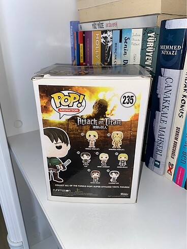  Beden ATTACK ON TİTAN LEVİ FUNKO POP