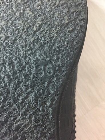 36 Beden siyah Renk babet ayakkabı 36 numara