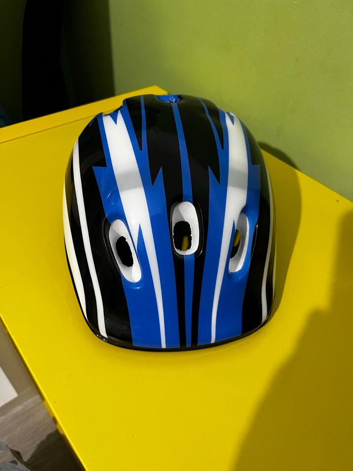 ÇOCUK BİSİKLET KASKI - YENİ AMA ETİKETSİZ - Görsel 5