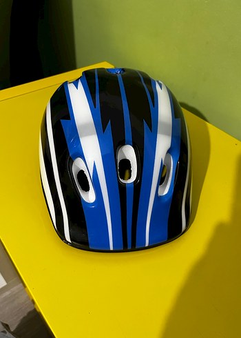 ÇOCUK BİSİKLET KASKI- YENİ AMA ETİKETSİZ - Görsel 2