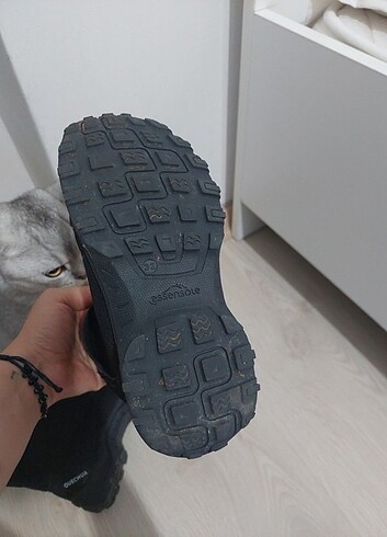 32 Beden siyah Renk Unisex decatlon kar botu 